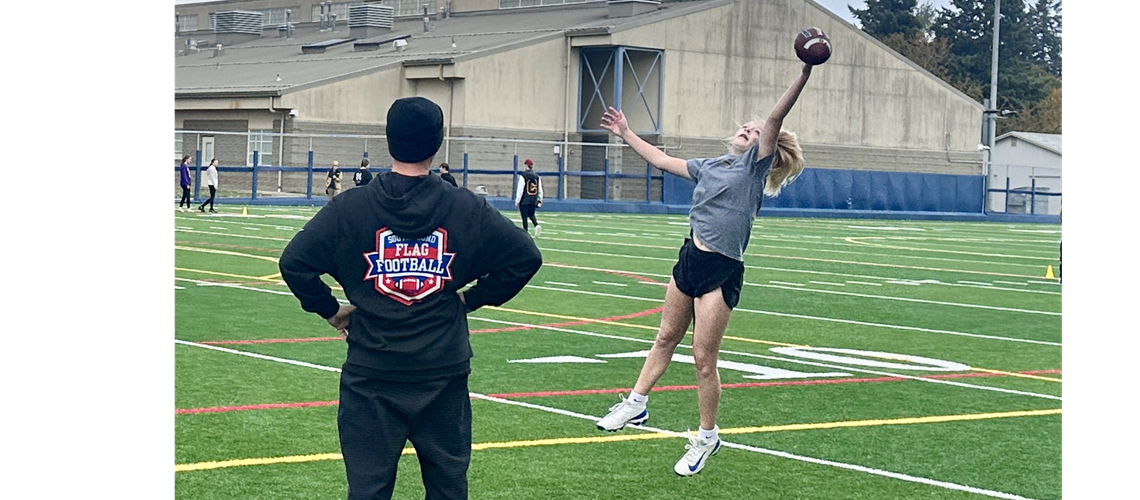 South Sound Flag Football League Girls Camp